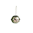 Set of 8 Silver Hanging Bell Christmas Decorations - 4cm