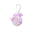 Set of 2 Pink & Purple Pastel Hanging Macaron Bauble Decorations - 5.5cm