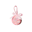 Set of 2 Pink & Purple Pastel Hanging Macaron Bauble Decorations - 5.5cm