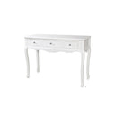 Large White 3 Drawer Console/Dressing Table - Victoria Range