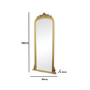 Tall Gold Ornate Vintage Wall / Leaner Mirror 80cm x 180cm