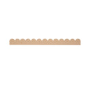 Set of 2 Large Scallop Decorative Wall Trims - 108cm