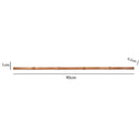 Set of 2 Large Bamboo Decorative Wall Trims - 90cm