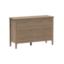 Large 6 Drawer Chest of Drawers - Hales Pale Wood Range
