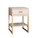 Large 2 Drawer Dressing Table and Pair of Bedside Tables - Elle Stone Range