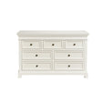 Large Ivory 7 Drawer Chest of Drawers - Daventry Ivory Range
