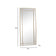 Large Gold Framed Art Deco Wall / Leaner Mirror 80cm x 180cm