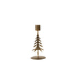 Small Christmas Tree Candle Holder - 16cm x 6.5cm