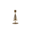 Small Christmas Tree Candle Holder - 16cm x 6.5cm
