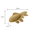 Antique Gold Fish Shaped Trinket Dish