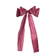 Extra Large Dark Red Velvet Christmas Bow - 70cm x 140cm