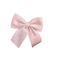 Set of 4 Baby Pink Velvet Christmas Bows