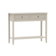 Large 2 Drawer Sideboard Console Table - Rowley Pale Cream Range