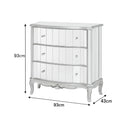 Mirrored Closet & Chest of Drawers - Tiffany Range