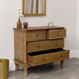 4 Drawer Dark Wood Chest of Drawers - Ashwell Range - Damaged second