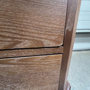 4 Drawer Dark Wood Chest of Drawers - Ashwell Range - Damaged second