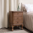 4 Drawer Wooden Chest of Drawers and Pair of 3 Drawer Bedside Tables - Ashwell Range