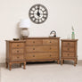4 Drawer Wooden Chest of Drawers and Pair of 3 Drawer Bedside Tables - Ashwell Range