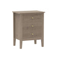 Large Chest of Drawers and Pair of Bedside Tables - Hales Pale Wood Range