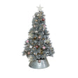 Large Grey & Silver Tipped Christmas Tree 6ft