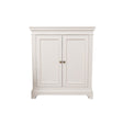 Two Door Small Sideboard/Shoe Cabinet with Two Shelves - Daventry Ivory Range