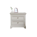 Pair Of Large Taupe-Grey Two Drawer Bedside Tables - Daventry Taupe-Grey Range