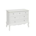 Large White 6 Drawer Chest of Drawers & Pair of 3 Drawer Bedsides - Victoria Range