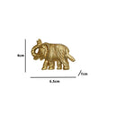 Gold Elephant Drawer Knob