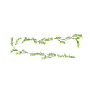 Snowy Leaf Christmas Garland - 190cm (1.9m / 74.8')
