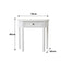 White Half Moon Table - Daventry White Range