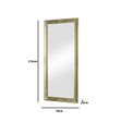 Large Ornate Gold Wall/Floor Mirror 76cm x 176cm
