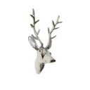 Silver Wall Mounted Stags Head