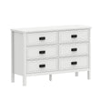Large 6 Drawer Chest of Drawers - Lawrence Ivory Range