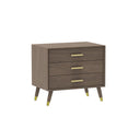 Large 6 Drawer Chest Of Drawers & Pair of 3 Drawer Bedside Tables - Oslo Dark Wood Range