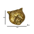Gold Tiger Head Drawer Knob