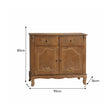Large Wooden Sideboard Cupboard - Pays Du Bois Range