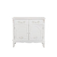 Large White Sideboard Cupboard - Pays Blanc Range