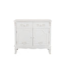 Large White Sideboard Cupboard - Pays Blanc Range