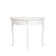 White Half Moon Console Table - Pays Blanc Range