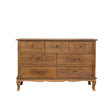 Wooden 7 Drawer Chest of Drawers & Pair of 3 Drawer Bedside Tables - Pays Du Bois Range