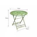 Vintage Green Garden Bistro Set