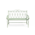 Vintage Green Garden Bench