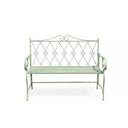 Vintage Green Garden Bench