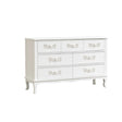 Antique White 7 Drawer Chest of Drawer & Pair of 3 Drawer Bedside Tables - Pays Blanc Range