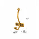 Antique Gold Metal Single Wall hook