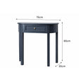 Navy Black Half Moon Table - Daventry Navy Black Range