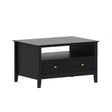 Two Drawer Coffee Table - Hales Black Range