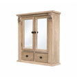 Wooden Mirrored Bathroom Cabinet