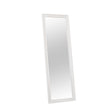 Large Full Length White Framed Wall & Leaner Mirror - 47cm x 142cm