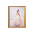 Large Vintage Princess Gold Framed Wall Print - 40cm x 50cm